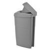 Alpine Industries Step-On Napkin Receptacle, 19 Qt. Gray 451-19-GRY